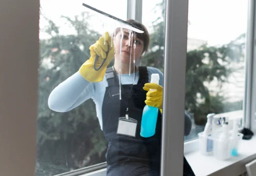 Nettoyage de vitres intérieures et extérieures à Saint-Laurent-de-Cuves